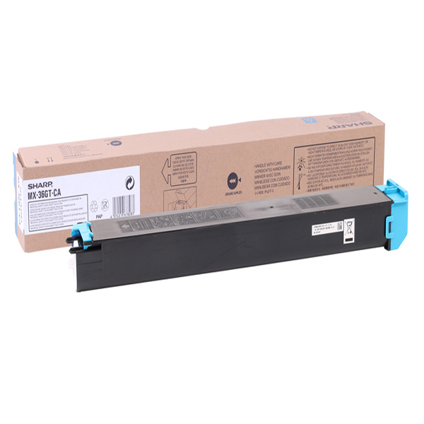 MD_SHAMX36GTCA Sharp - Toner - Ciano - MX36GTCA - 15.000 pag - immagine 1