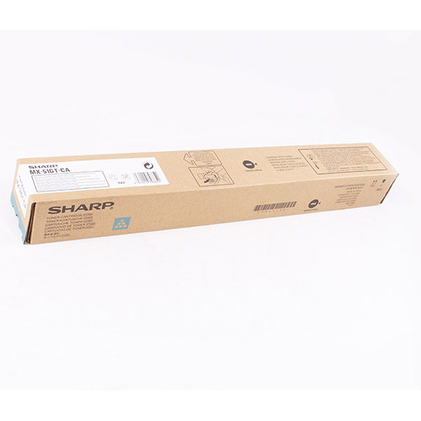 MD_SHAMX51GTCA Sharp - Toner - Ciano - MX51GTCA - 18.000 pag - immagine 1