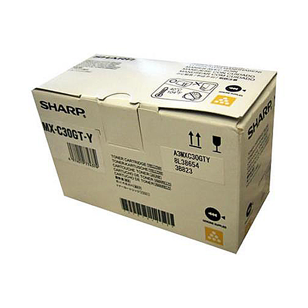 MD_SHAMXC30GTY Sharp - Toner - Giallo - MXC30GTY - 6.000 pag - immagine 1