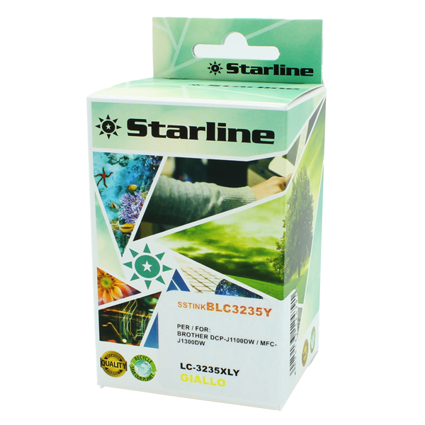 MD_SSTINKBLC3235Y Starline - Cartuccia Ink per print C/BROTHER LC-3235XLY - Giallo - immagine 1