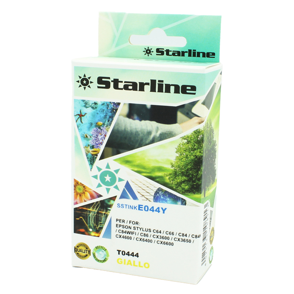 MD_SSTINKE044Y Starline - Cartuccia ink - per Epson - Giallo - C13T044420 - 14ml - immagine 1