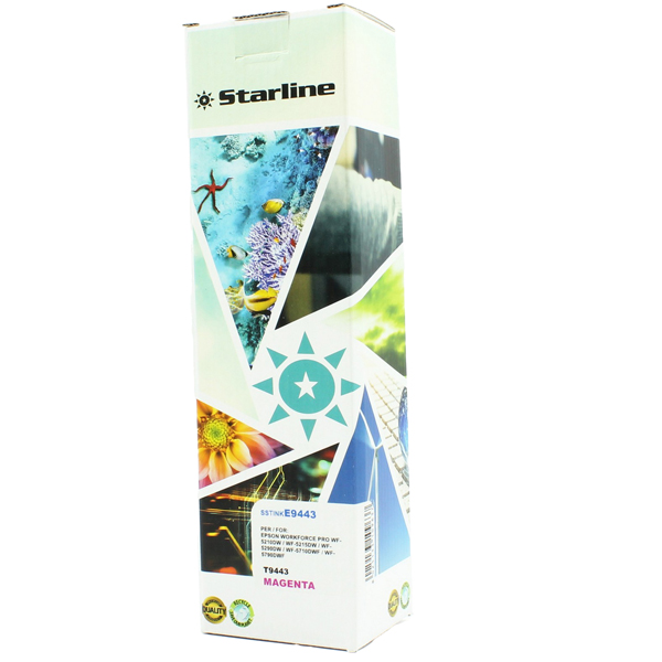 MD_SSTINKE9443 Starline - Cartuccia ink - per Epson - Magenta - EPST944440 - T9443 -19.9ml - immagine 1