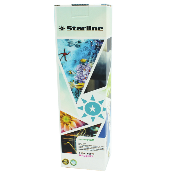 MD_SSTINKH913M Starline - Cartuccia ink Compatibile - per HP 913 - Magenta - immagine 1