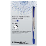 Marcatore permanente Starline  - punta tonda 2,0mm - blu - Starline