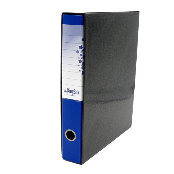 MD_STL4024 Registratore Kingbox - dorso 5 cm - protocollo 23 x 33 cm - blu - Starline - immagine 1