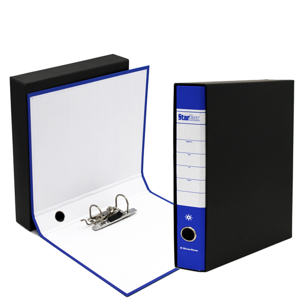 MD_STL4030 Registratore Starbox - dorso 5 cm - commerciale 23 x 30 cm - blu - Starline - immagine 1