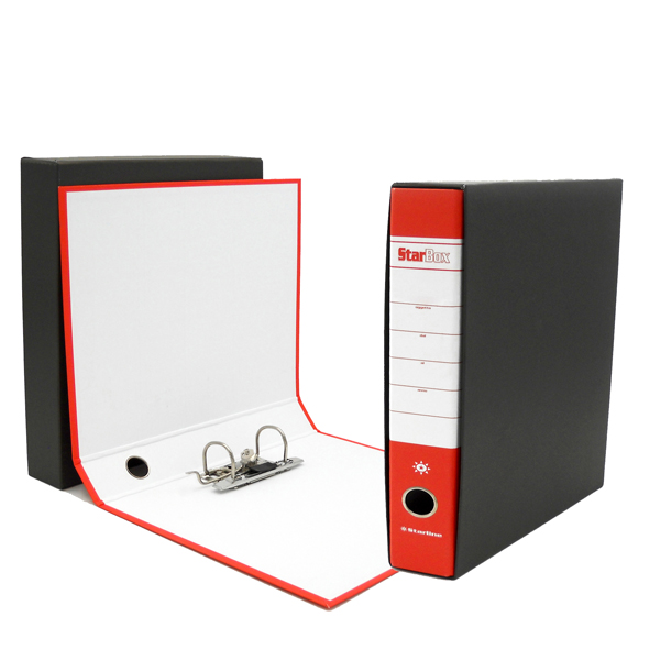 MD_STL4031 Registratore Starbox - dorso 5 cm - commerciale 23 x 30 cm - rosso - Starline - immagine 1