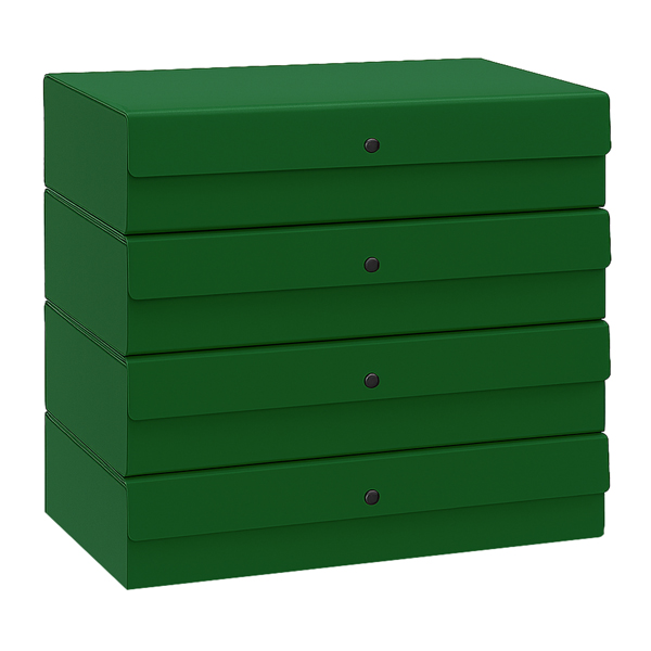 MD_STL5006 Scatola progetto - dorso 6 cm - verde - Starline - immagine 1