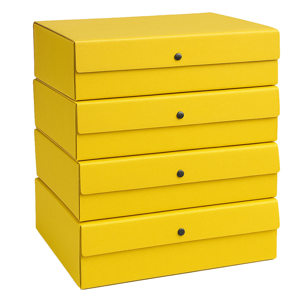 MD_STL5011 Scatola progetto - dorso 8 cm - giallo - Starline - immagine 1