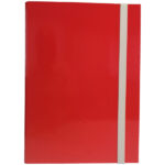 Cartella progetto - con elastico - dorso 3 cm - rosso - Starline