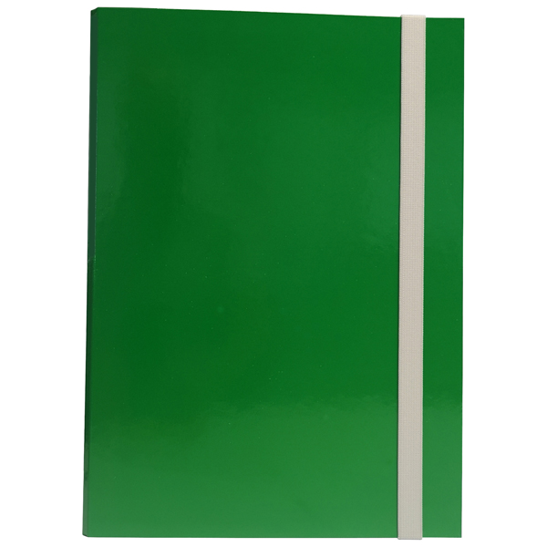 MD_STL5038 Cartella progetto - con elastico - dorso 3 cm - verde - Starline - immagine 1