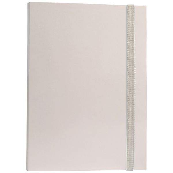 MD_STL5043 Cartella progetto - con elastico - dorso 3 cm - bianco - Starline - immagine 1