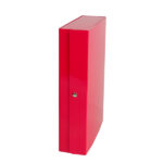 Scatola progetto Glossy - dorso 6 cm - rosso - Starline