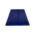 Cartella 3 lembi con elastico - 25 x 34 cm - dorso 1cm - blu - Starline