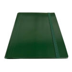 Cartella 3 lembi con elastico piatto - A4 -dorso variabile - verde - Starline