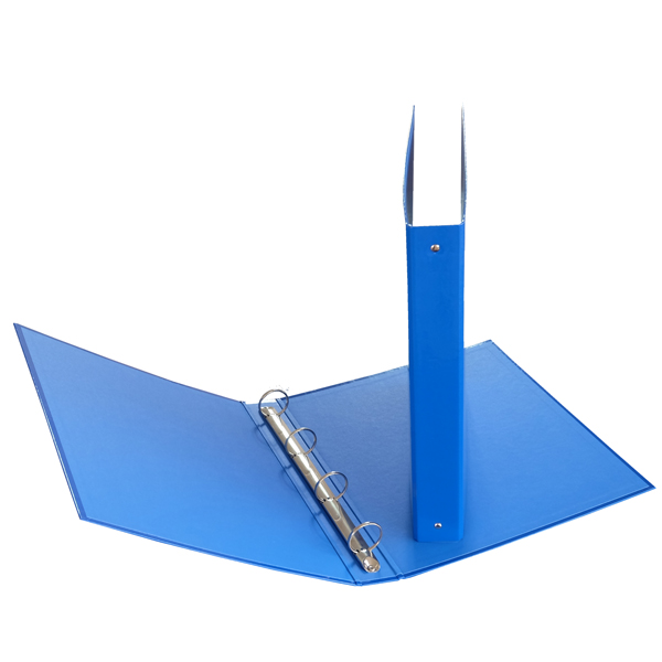 MD_STL6002 Raccoglitore - 22 x 30 cm - 4 anelli tondi 30 mm - dorso 4 cm - azzurro - Starline - immagine 1