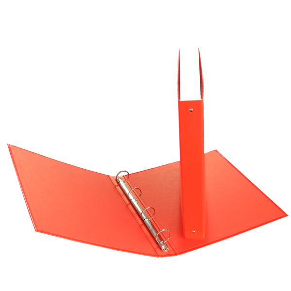 MD_STL6003 Raccoglitore - 22 x 30 cm - 4 anelli tondi 30 mm - dorso 4 cm - rosso - Starline - immagine 1