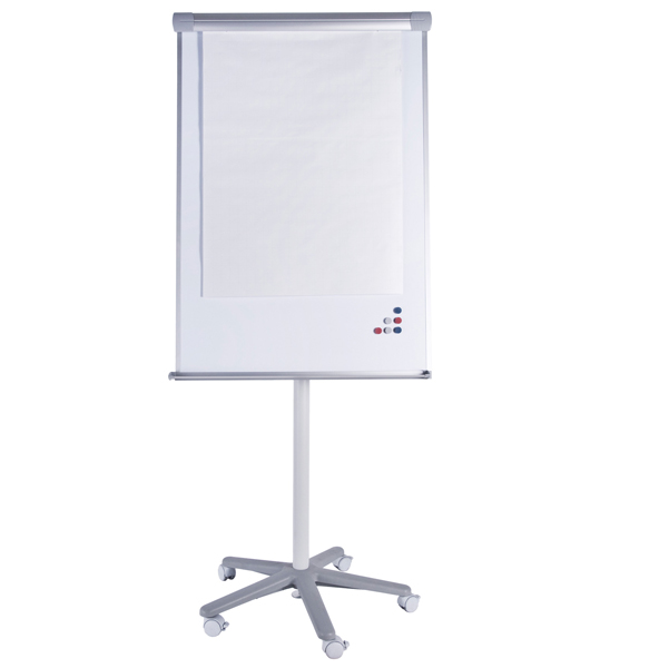 MD_STL6414 Lavagna portablocco mobile - 70 x 100 cm - bianco - Starline - immagine 1
