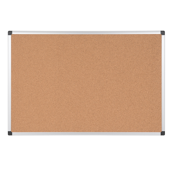 MD_STL6423 Lavagna - 60 x90 cm - superficie in sughero - cornice in alluminio - Starline - immagine 1