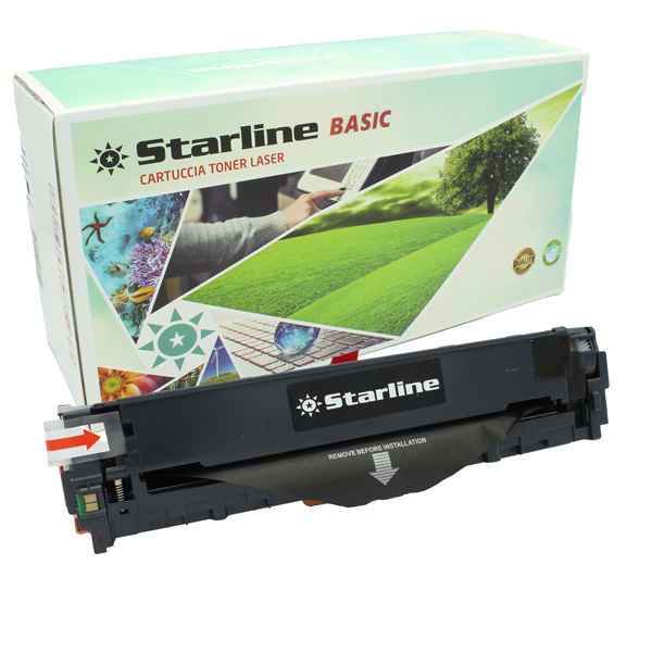 MD_STL716Y Starline - Toner Compatibile Basic per Canon 716Y - Giallo - immagine 1