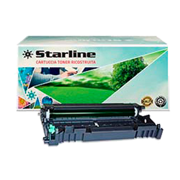 MD_STLB2100DR Starline - Tamburo Ricostruito - per Brother - Nero - DR2100 - 12.000 pag - immagine 1