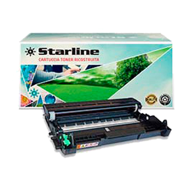 MD_STLB2200DR Starline - Tamburo Ricostruito - per Brother - Nero - DR2200 - 12.000 pag - immagine 1