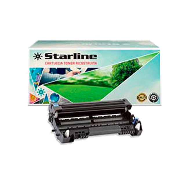MD_STLB3100DR Starline - Tamburo Ricostruito - per Brother - Nero - DR3100 - 25.000 pag - immagine 1