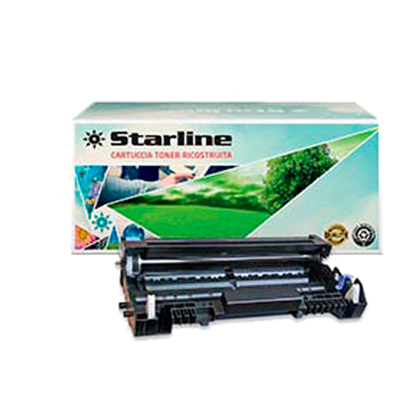 MD_STLB3200DR Starline - Tamburo Ricostruito - per Brother - Nero - DR3200 - 25.000 pag - immagine 1