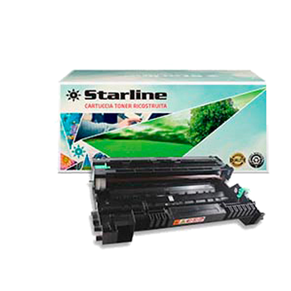 MD_STLB3300DR Starline - Tamburo Ricostruito - per Brother - Nero - DR3300 - 30.000 pag - immagine 1