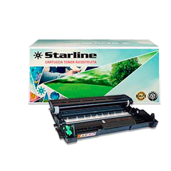MD_STLBDR2400 Starline - Tamburo ricostruito - per Brother - Nero - 12.000 pag - immagine 1