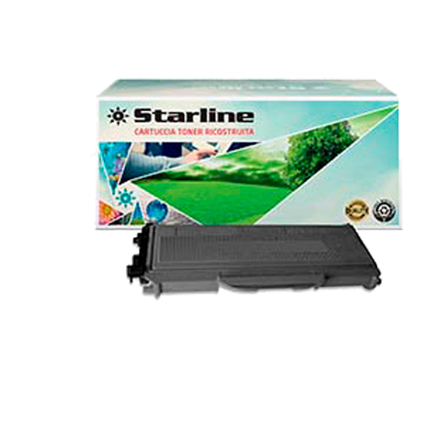 MD_STLBTN2110 Starline - Toner Ricostruito - per Brother - Nero - TN2110 - 1.500 pag - immagine 1