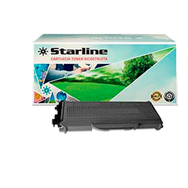 MD_STLBTN2120 Starline - Toner Ricostruito - per Brother - Nero - TN2120 - 2.600 pag - immagine 1