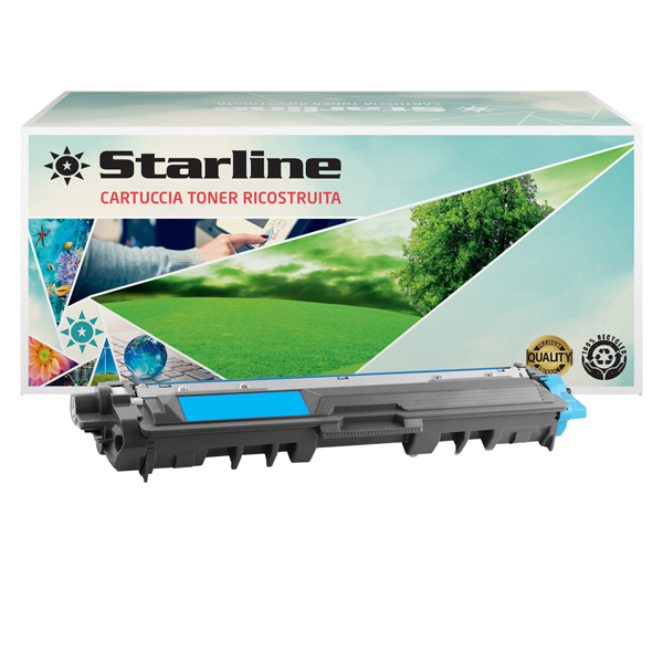 MD_STLBTN243C Starline - Toner Ricostruito per Brother TN243 - Ciano - 1.000 pag - immagine 1