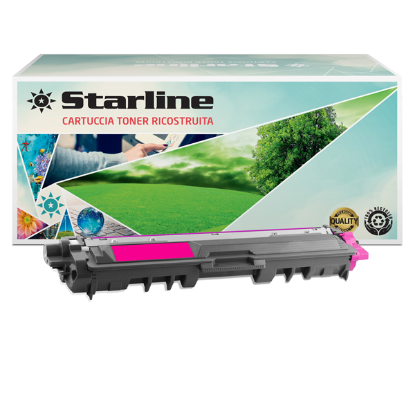 MD_STLBTN243M Starline - Toner Ricostruito per Brother TN243 - Magenta - 1.000 pag - immagine 1