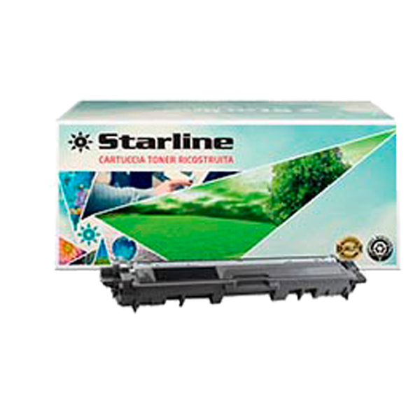 MD_STLBTN247BK Starline - Toner ricostruito per Brother - Nero - TN-247BK - 3.000 pag - immagine 1