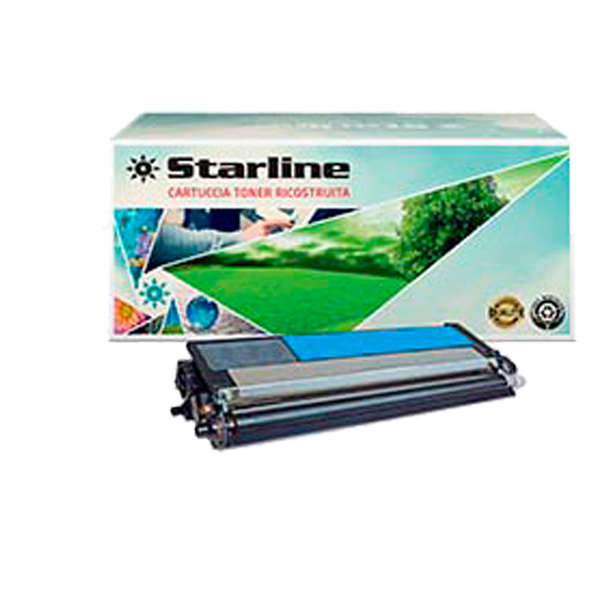 MD_STLBTN320C Starline - Toner Ricostruito - per Brother - Ciano - TN320C - 1.500 pag - immagine 1