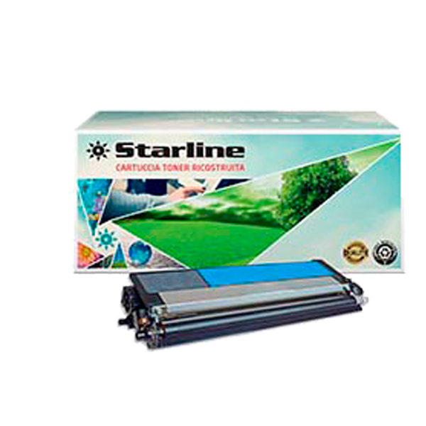 MD_STLBTN321C Starline - Toner Ricostruito - per Brother - Ciano - TN321C - 1.500 pag - immagine 1