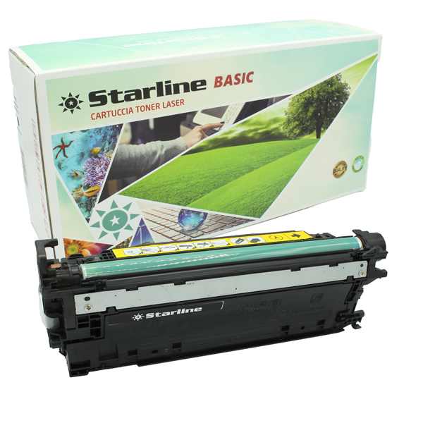 MD_STLCE252A Starline - Toner Compatibile per HP 504A - Giallo - 12.000 pag - immagine 1
