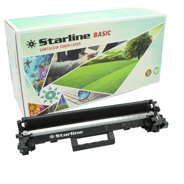 MD_STLCF217A Starline - Toner Compatibile per HP 17A - Nero - 1.600 pag - immagine 1