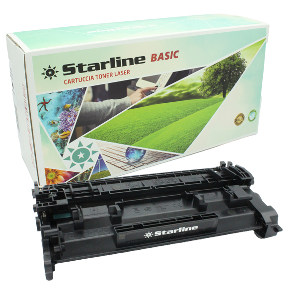 MD_STLCF289A Starline - Toner Ricostruito - per HP - Nero - CF289A - 5.000 pag - immagine 1
