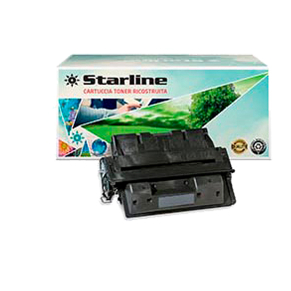 MD_STLHC8061X Starline - Toner Ricostruito - per HP - Nero - C8061X - 10.000 pag - immagine 1
