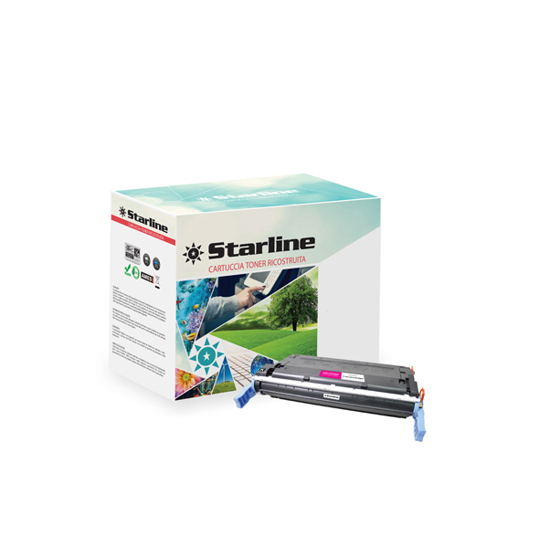 MD_STLHC9723A Starline - Toner Ricostruito - per HP - Magenta - C9723A - 8.000 pag - immagine 1