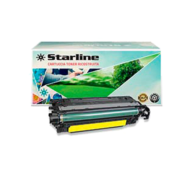 MD_STLHCE252A Starline - Toner Ricostruito - per HP 504A - Giallo - CE252A - 7.000 pag - immagine 1