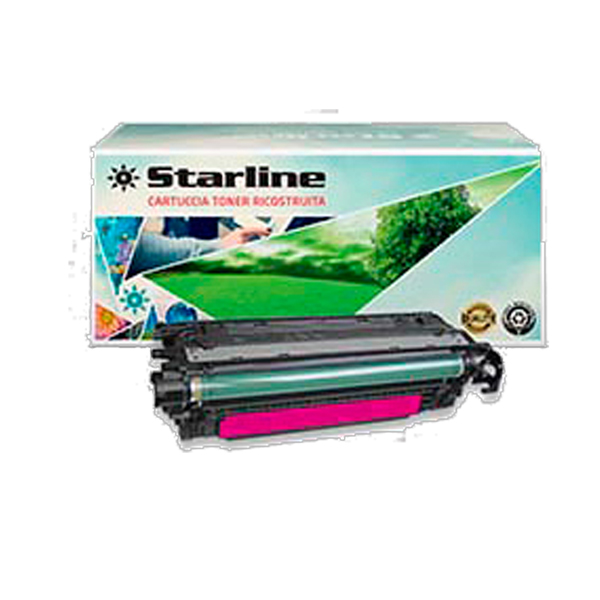 MD_STLHCE253A Starline - Toner Ricostruito - per HP 504A - Magenta - CE253A - 7.000 pag - immagine 1