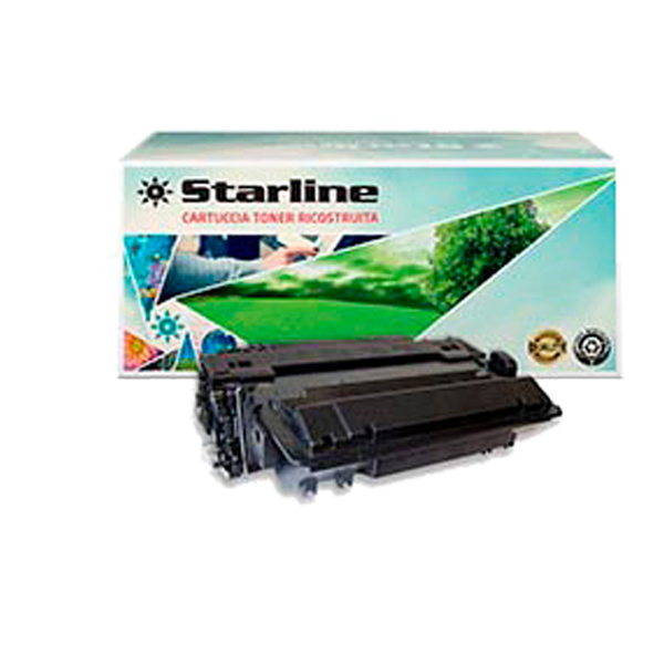 MD_STLHCE255X Starline - Toner Ricostruito - per HP 55X - Nero - CE255X - 12.500 pag - immagine 1