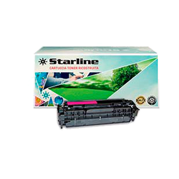 MD_STLHCE413A Starline - Toner Ricostruito - per HP 305A - Magenta - CE413A - 2.600 pag - immagine 1