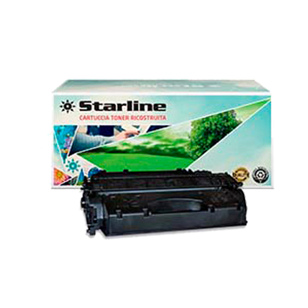 MD_STLHCE505X Starline - Toner Ricostruito - per HP 05X - Nero - CE505X - 6.500 pag - immagine 1