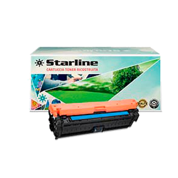 MD_STLHCE741A Starline - Toner Ricostruito - per HP 307A - Ciano - CE741A - 7.300 pag - immagine 1