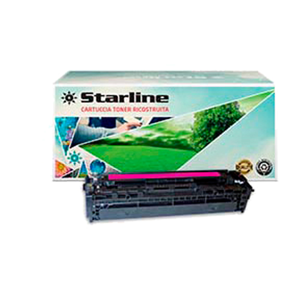 MD_STLHCF213A Starline - Toner Ricostruito - per HP 131A - Magenta - CF213A - 1.800 pag - immagine 1