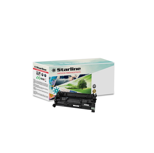MD_STLHCF226A Starline - Toner Ricostruito - per HP 26A - Nero - CF226A - 3.100 pag - immagine 1